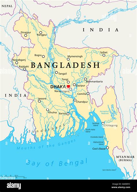 dhaka located|Bangladesh Maps & Facts .